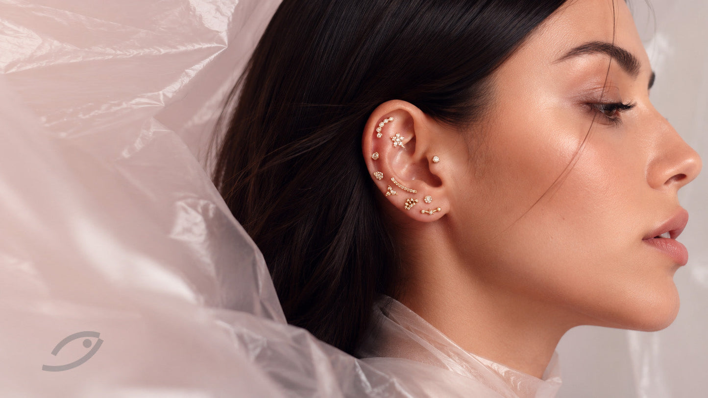 Piercing or Earring? Meet the KURSHUNI P-earring