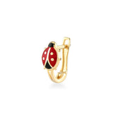 Ladybug, Toddler / Kids 14K Earring (Sold INDIVIDUALLY)