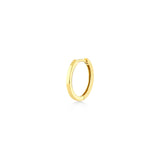 Plain Helix Hoop (12mm), 14K Gold Earring (Sold INDIVIDUALLY)