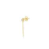 Glint(3mm), 14K Gold Earring (Sold INDIVIDUALLY)