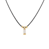 Mocha , 14K Gold Necklace (String)