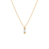 Mocha , 14K Gold Necklace