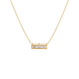 Trio, 14K Gold Necklace