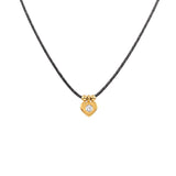 Mini Debra, 14K Gold Necklace (String)