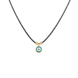 Nazar, 14K Gold Necklace (String)