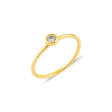 Glint (3mm), 14K Gold Ring
