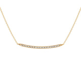 Arc, 14K Gold Necklace