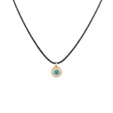 Nazar, 14K Gold Necklace (String)