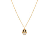 Owl, 14K Gold Necklace