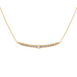 Archer, 14K Gold Necklace