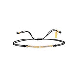 Archer, 14K Gold Bracelet With String