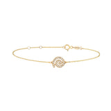 Milky Way, 14K Gold Bracelet