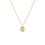 Milky Way, 14K Gold Necklace