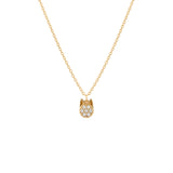 Cat, 14K Gold Necklace