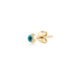 Mini Felis Nazar | Gold Earring (Sold INDIVIDUALLY)