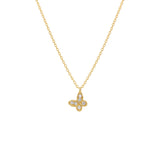 Kelebek, 14K Gold Necklace