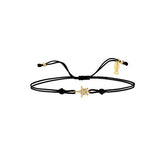 Stella, 14K Gold Bracelet With String