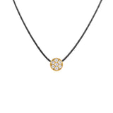 Venus , 14K Gold Necklace (String)