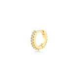 Helix Hoop 6,5 mm (18 Gauge), 14K Gold Piercing (Sold INDIVIDUALLY)