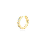 Helix Hoop 8,0 mm (18 Gauge), 14K Gold Piercing (Sold INDIVIDUALLY)