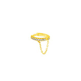 Helix Hoop 8,0 mm (18 Gauge), 14K Gold Piercing (Sold INDIVIDUALLY)