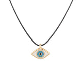 Ojo, 14K Gold Necklace (String)