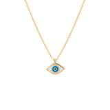 Ojo, 14K Gold Necklace