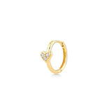 Helix Hoop 9,5 mm (18 Gauge), 14K Gold Piercing (Sold INDIVIDUALLY)