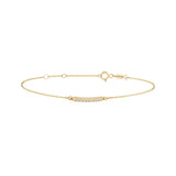 Shiny Arc | Gold Bracelet