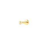 Bubble (2mm), 14K Gold Piercing (Sold INDIVIDUALLY)