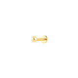 Bubble (2,5mm), 14K Gold Piercing (Sold INDIVIDUALLY)