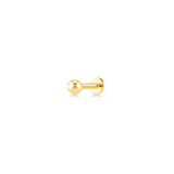 Bubble (3mm), 14K Gold Piercing (Sold INDIVIDUALLY)