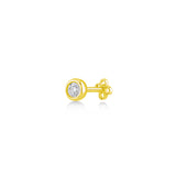 Glint (3mm), 14K Gold Piercing (Sold INDIVIDUALLY)