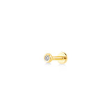 Glint (1,5mm), 14K Gold Piercing (Sold INDIVIDUALLY)