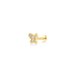 Butterfly, 14K Gold Piercing (Sold INDIVIDUALLY)