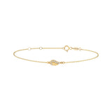 Wing, 14K Gold Bracelet