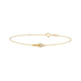 Fishbone | Gold Bracelet