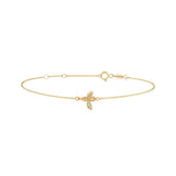 Bee, 14K Gold Bracelet