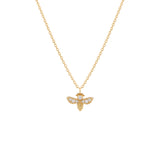 Bee, 14K Gold Necklace
