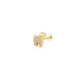 Dog, 14K Gold Piercing (Sold INDIVIDUALLY)
