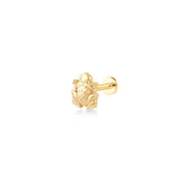 Frog, 14K Gold Piercing (Sold INDIVIDUALLY)