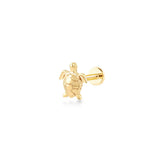 Caretta, 14K Gold Piercing (Sold INDIVIDUALLY)
