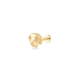 Dog, 14K Gold Piercing (Sold INDIVIDUALLY)