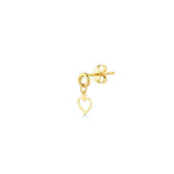 Heart | Gold Earring (Sold INDIVIDUALLY)