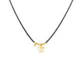 Kelebek, 14K Gold Necklace (String)