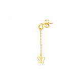 Kelebek | Gold Earring (Sold INDIVIDUALLY)