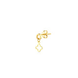Yonca, 14K Gold Earring (Sold INDIVIDUALLY)