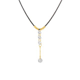 Shining Dot, 14K Gold Necklace (String)