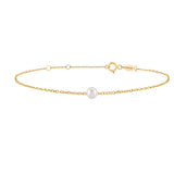 White Dreams, 14K Gold Bracelet