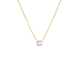 White Dreams, Duru, 14K Gold Necklace